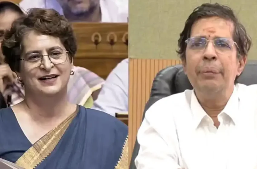  ‘വിദ്യാഭ്യാസ പരിഷ്കരണ സമിതിയിൽ ഗോമൂത്ര വിദഗ്‌ധനും, വിദ്യാഭ്യാസത്തെ കുറിച്ച് ഇവർക്കെന്തറിയാം?’: പാർലമെന്റിൽ പരിഹാസവുമായി പ്രിയങ്ക ഗാന്ധി