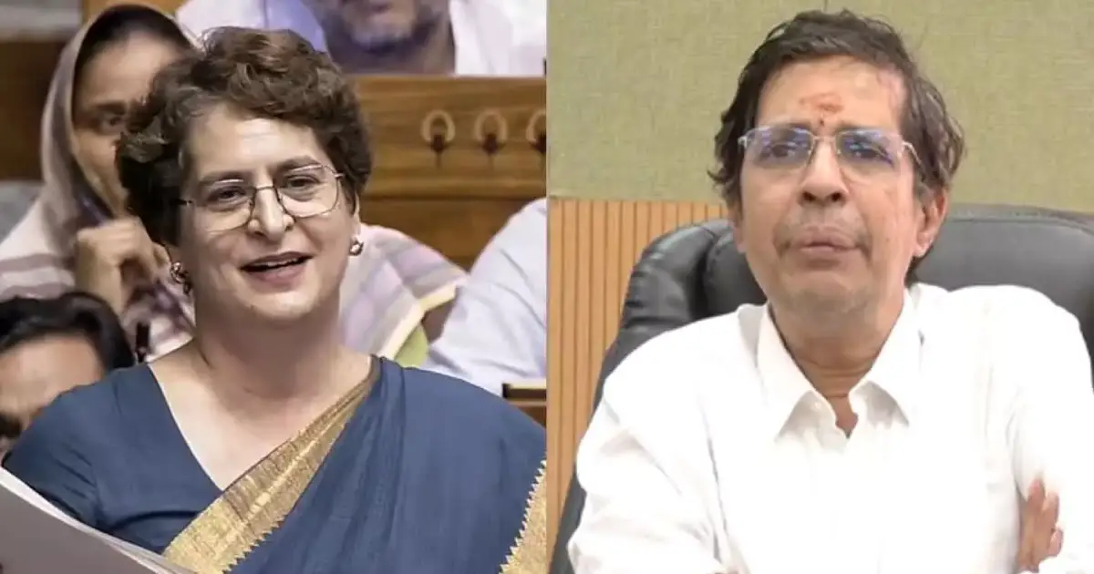 'വിദ്യാഭ്യാസ പരിഷ്കരണ സമിതിയിൽ ഗോമൂത്ര വിദഗ്‌ധനും, വിദ്യാഭ്യാസത്തെ കുറിച്ച് ഇവർക്കെന്തറിയാം?': പാർലമെന്റിൽ പരിഹാസവുമായി പ്രിയങ്ക ഗാന്ധി