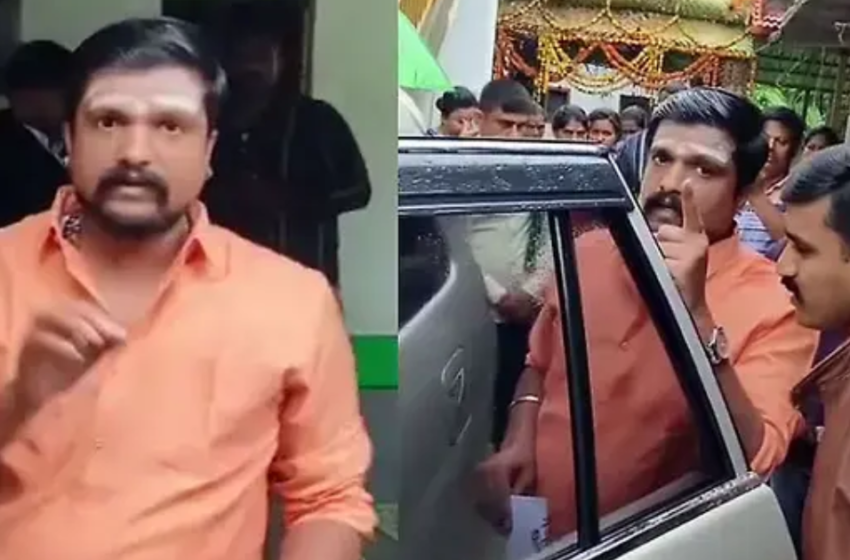  ‘ബംഗ്ലാദേശികൾക്ക് എതിരെ ഞാൻ നടത്തുന്ന ഓപ്പറേഷനാണിത്’; കർണാടകയിൽ അതിഥി തൊഴിലാളികളുടെ താമസസ്ഥലത്ത് അതിക്രമിച്ച് പരിശോധന, തീവ്ര ഹിന്ദുത്വ നേതാവ് അറസ്റ്റിൽ