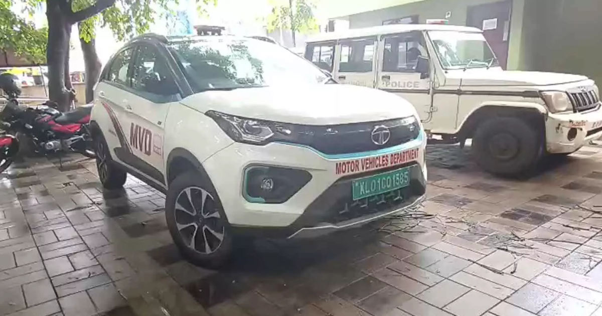 പോലീസ് ജീപ്പിന് പിഴയിട്ടു; ഉദ്യോഗസ്ഥനെതിരെ ജാമ്യമില്ലാ വകുപ്പ്, എംവിഡിയുടെ ജീപ്പ് കസ്റ്റഡിയിൽ