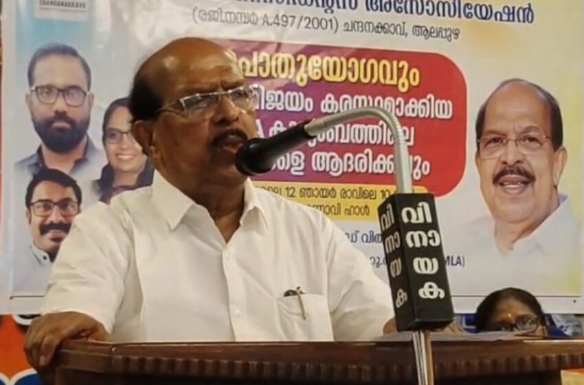 ‘എന്റെ എംഎൽഎ ഓഫീസിലേക്ക് എന്തിനാണ് മാർച്ച്? പ്രതിഷേധങ്ങൾക്ക് പോലീസ് കൂട്ടുനിൽക്കുന്നു’; സിപിഐഎം പ്രതിഷേധത്തിനെതിരെ ജി. സുധാകരൻ