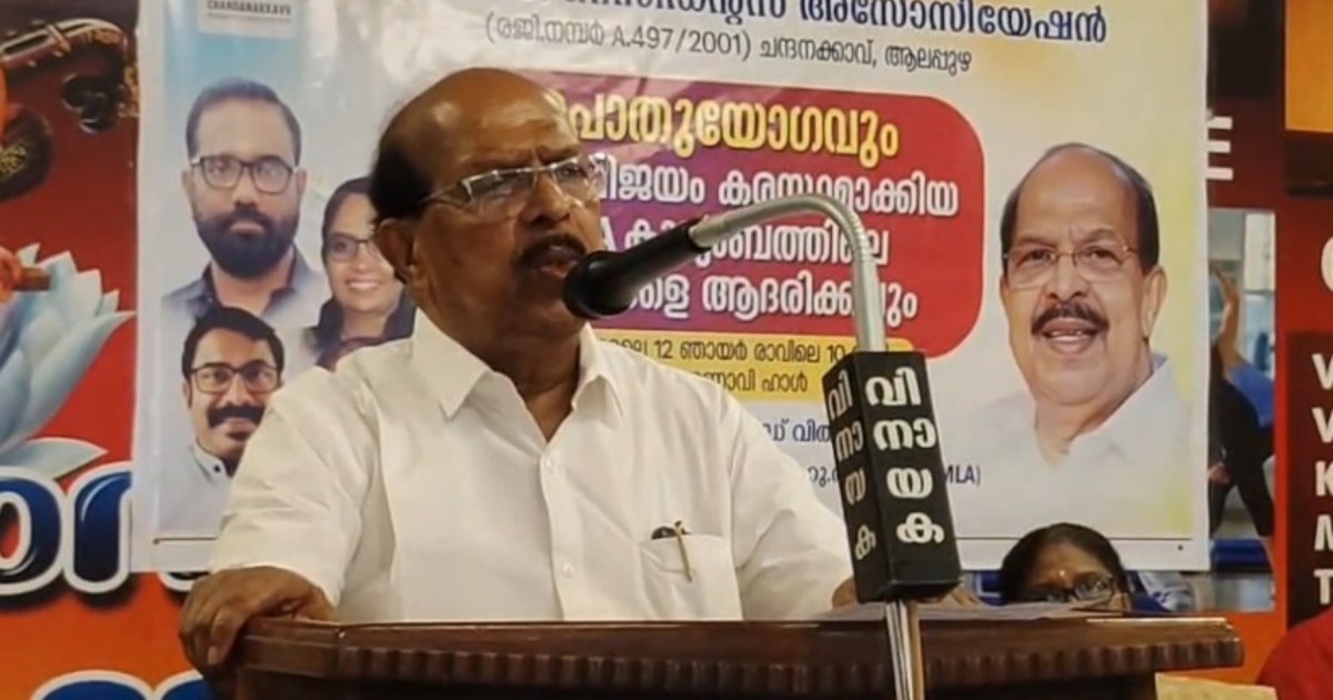 'എന്റെ എംഎൽഎ ഓഫീസിലേക്ക് എന്തിനാണ് മാർച്ച്? പ്രതിഷേധങ്ങൾക്ക് പോലീസ് കൂട്ടുനിൽക്കുന്നു'; സിപിഐഎം പ്രതിഷേധത്തിനെതിരെ ജി. സുധാകരൻ