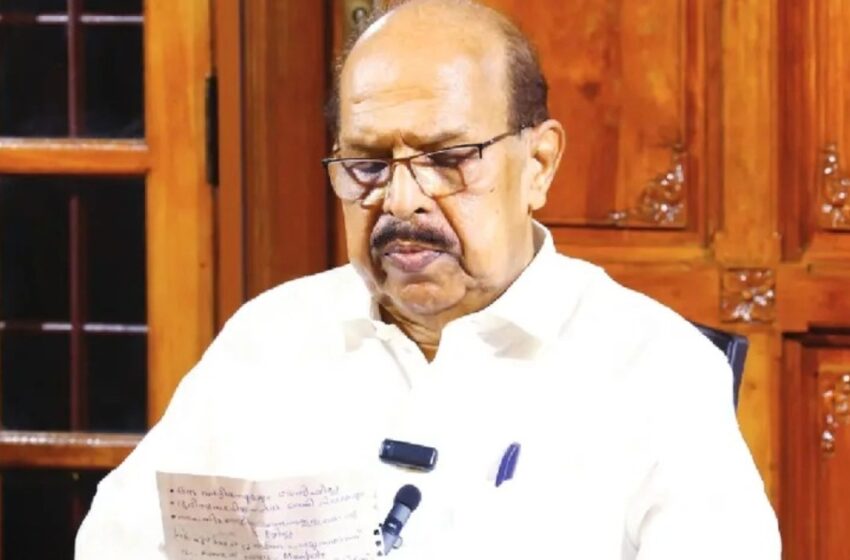  ‘പറയാനുള്ളത് എവിടെയും പറയും’: പൊതുവേദിയിൽ ജി. സുധാകരനും സിപിഎം പ്രവർത്തകരും തമ്മിൽ വാക്കേറ്റം