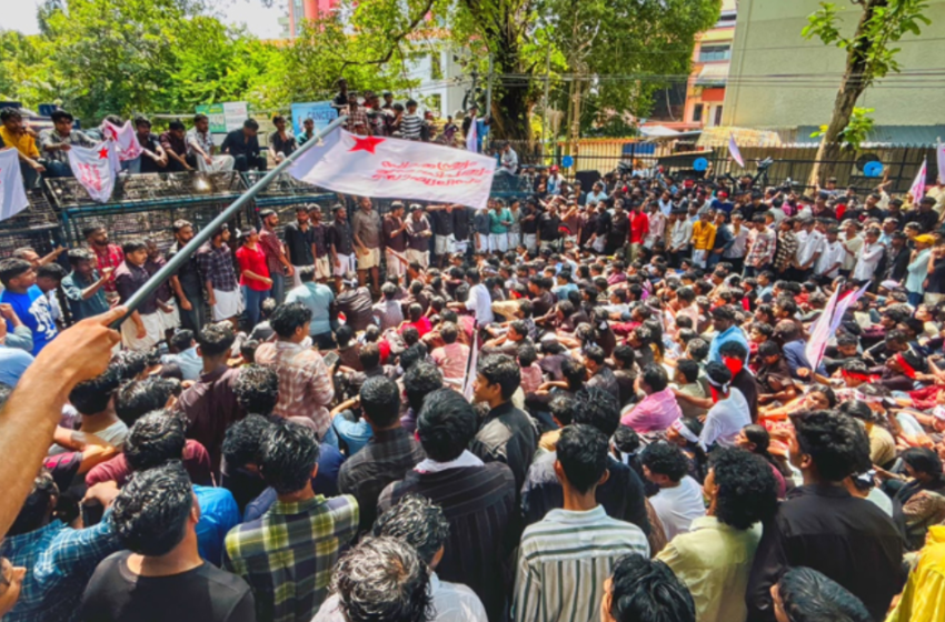  സിജെപി സമരത്തിന് പിന്തുണ; സംസ്ഥാനവ്യാപകമായി എസ്എഫ്‌ഐ പ്രതിഷേധം