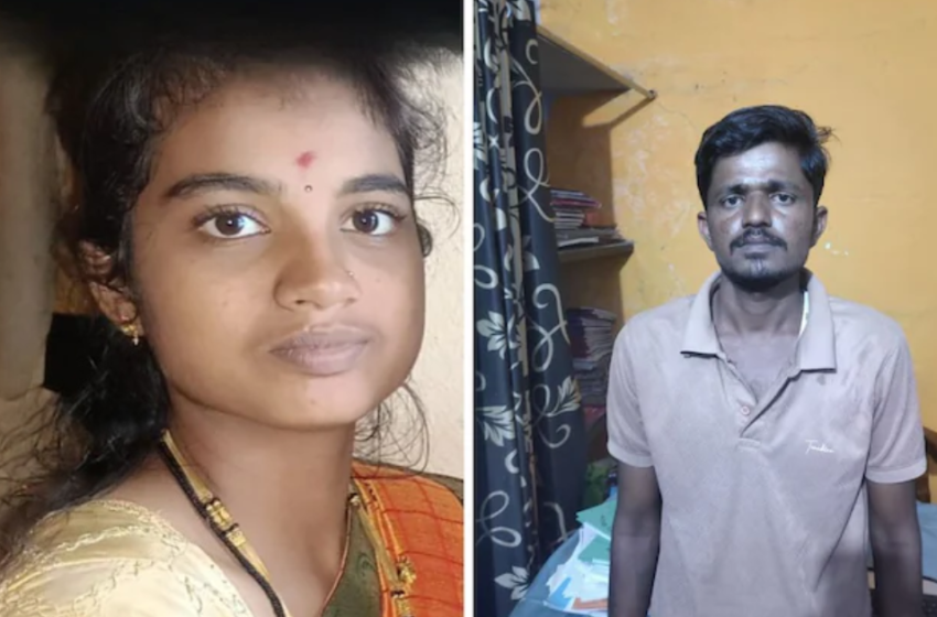  ഭാര്യയെ മർദിച്ചു കെട്ടിത്തൂക്കി കൊലപ്പെടുത്തി ഭർത്താവ്; ദൃശ്യം വീഡിയോ കോളിലൂടെ മാതാപിതാക്കളെകാണിച്ചു