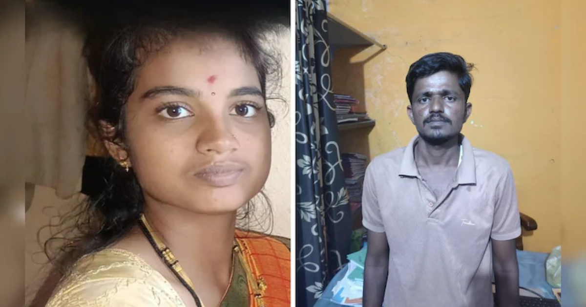 ഭാര്യയെ മർദിച്ചു കെട്ടിത്തൂക്കി കൊലപ്പെടുത്തി ഭർത്താവ്; ദൃശ്യം വീഡിയോ കോളിലൂടെ മാതാപിതാക്കളെകാണിച്ചു