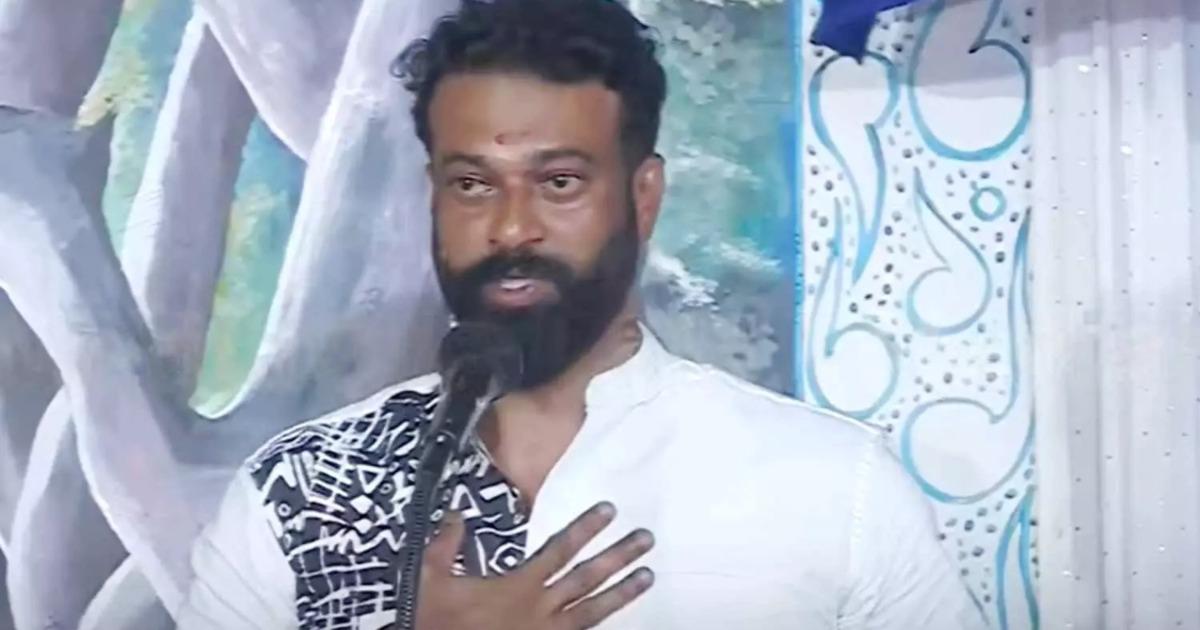 കാപ്പ കേസ് പ്രതിയായ ബിജെപി കൗൺസിലർ ആർ. സുഗതൻ വിയ്യൂർ ജയിലിൽ സത്യപ്രതിജ്ഞ ചെയ്തു