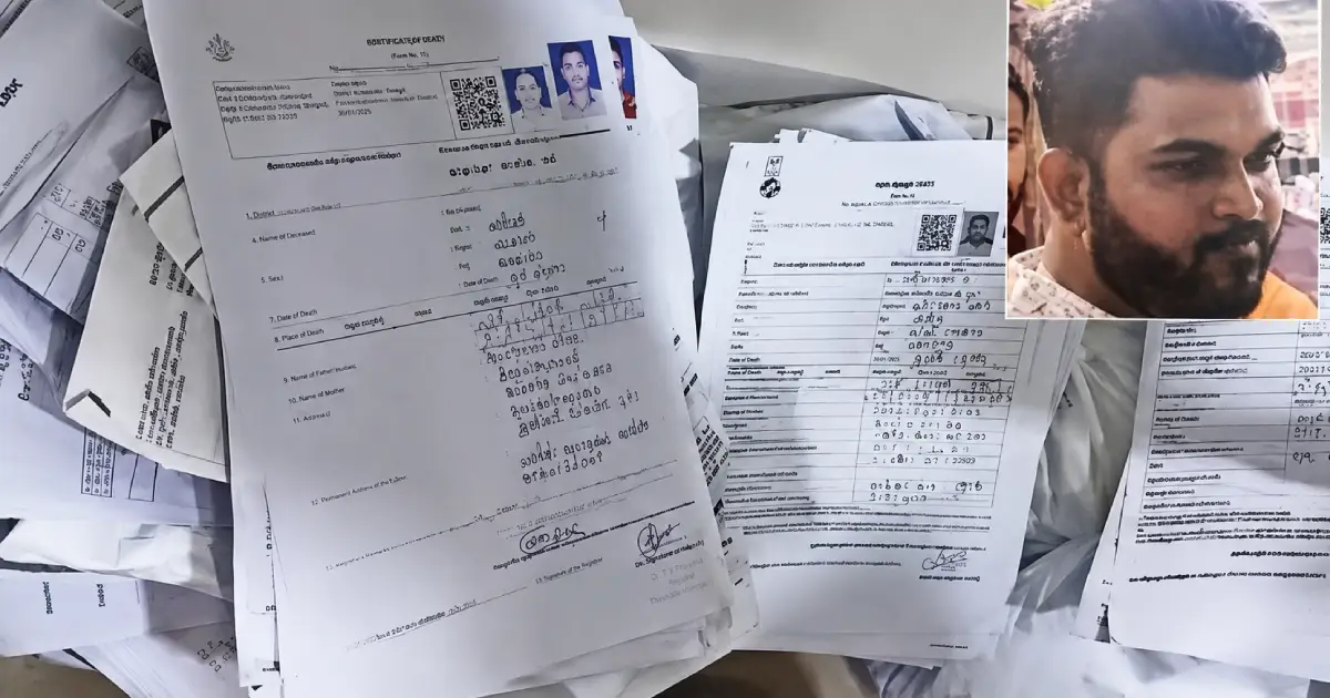  ഫോട്ടോകോപ്പി കടയിൽ നിന്ന് കണ്ടെത്തിയത് 3,400 എസ്ഐആർ ഫോമുകൾ; ബിജെപി നേതാവിനെതിരെ കേസ്, 5 ഉദ്യോഗസ്ഥർക്ക് സസ്പെൻഷൻ