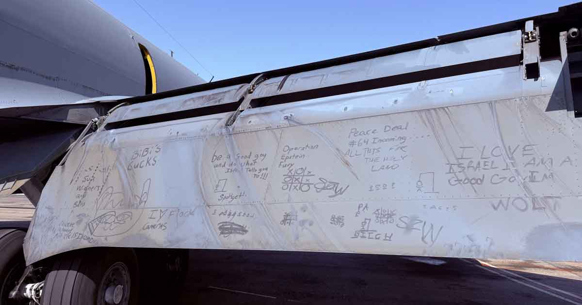 US soldiers anti Israel fighter graffiti