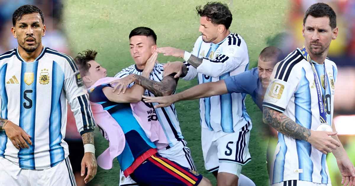 Paredes Messi World Cup Final RefCam Video