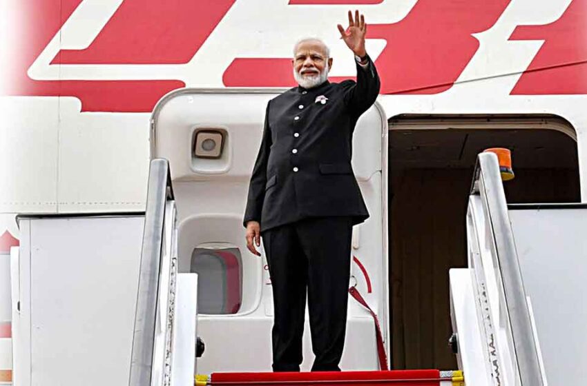  ‘പ്രധാനമന്ത്രിയുടെ വിദേശയാത്രകൾക്ക് ചെലവിട്ട ഓരോ രൂപയ്ക്കും ഇന്ത്യയ്ക്ക് 66,000 രൂപയുടെ വിദേശ നിക്ഷേപം ലഭിച്ചു’-പാർലമെന്റിൽ കേന്ദ്രം | PM Modi Foreign Visits FDI Return