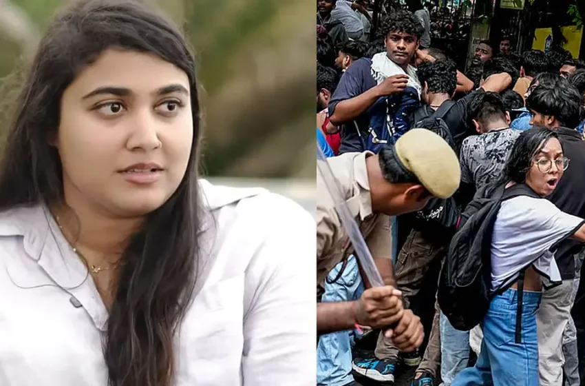  ‘ഇത് ജനാധിപത്യ രാജ്യം, ചോദ്യം ചെയ്യാനും ശബ്ദമുയർത്താനും അവകാശമുണ്ട്’; വിദ്യാർത്ഥി സമരത്തിൽ എടുത്ത നിലപാടിൽ ഉറച്ച് വിസ്മയ