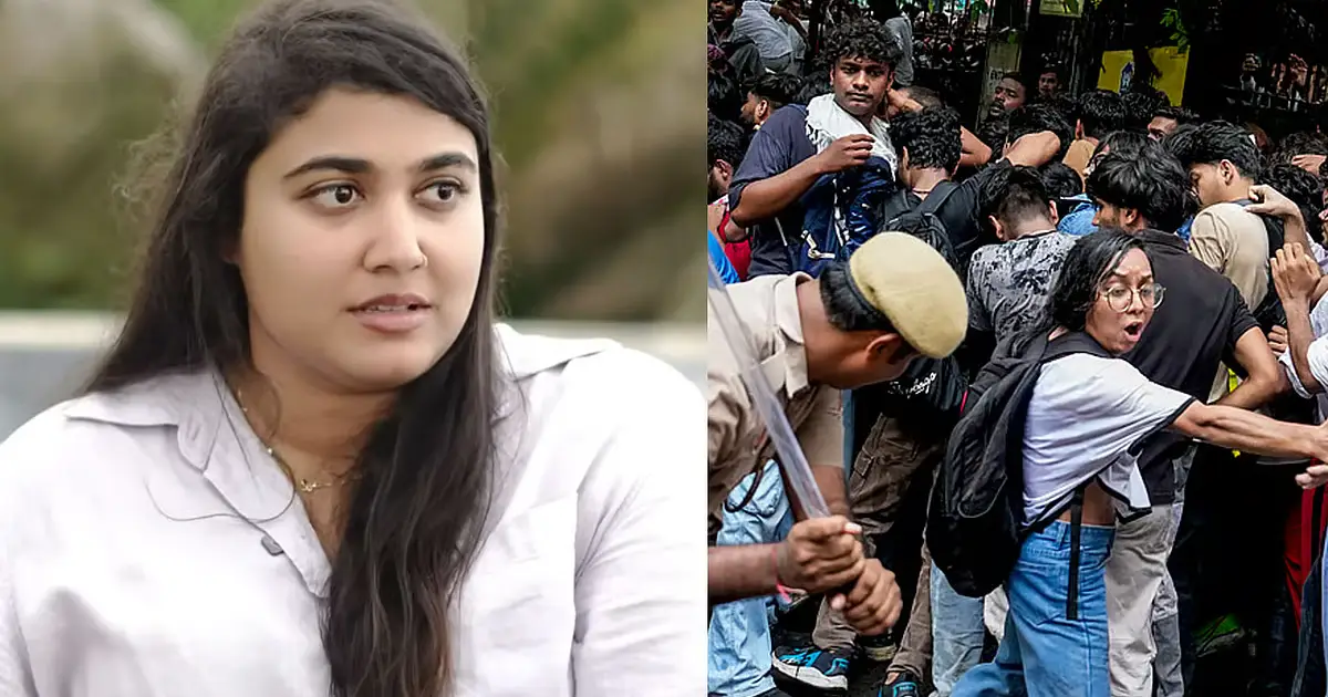  ‘ഇത് ജനാധിപത്യ രാജ്യം, ചോദ്യം ചെയ്യാനും ശബ്ദമുയർത്താനും അവകാശമുണ്ട്’; വിദ്യാർത്ഥി സമരത്തിൽ എടുത്ത നിലപാടിൽ ഉറച്ച് വിസ്മയ