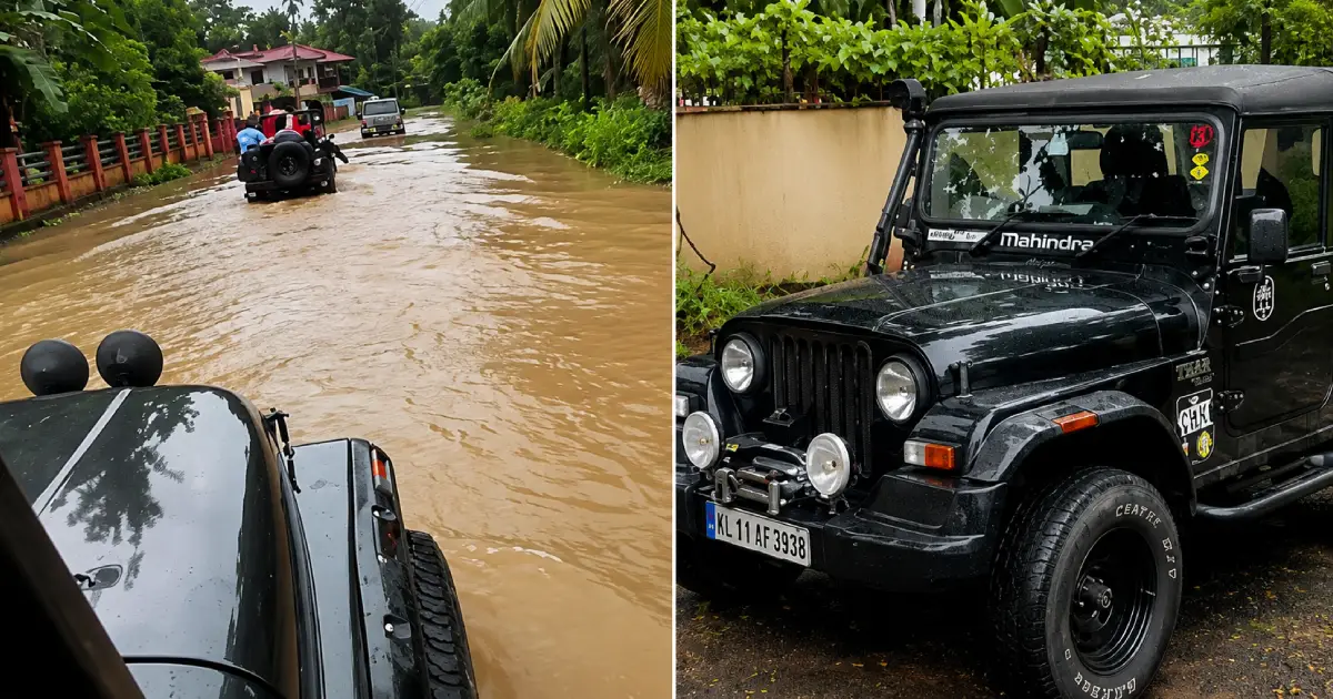പ്രളയ ദുരിതാശ്വാസ പ്രവര്‍ത്തനത്തിനെത്തിയ വാഹനത്തിന് പിഴ ചുമത്തി; എംവിഡി ഉദ്യോഗസ്ഥന് സസ്‌പെന്‍ഷന്‍
