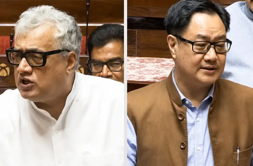  ‘മാഗി ഉണ്ടാക്കുന്നതുപോലെയാണ് കേന്ദ്രം പാർലമെന്റിൽ ബില്ലുകൾ പാസാക്കുന്നതെന്ന് ഡെറിക് ഒബ്രിയൻ; ചർച്ച കുറയാൻകാരണം പ്രതിപക്ഷ ബഹളമെന്ന് റിജിജു