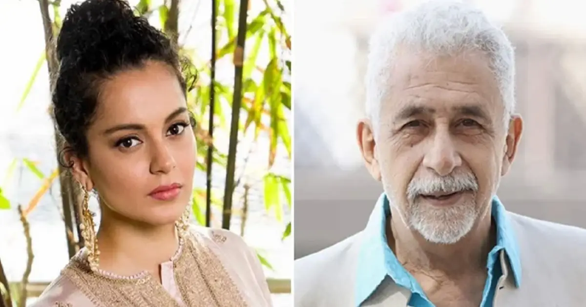 'നസീറുദ്ദീൻ ഷായെപ്പോലൊരു കുറുക്കനാകുന്നതിലും ഭേദം പട്ടിയാകുന്നത്'; രൂക്ഷ വിമർശനവുമായി കങ്കണ