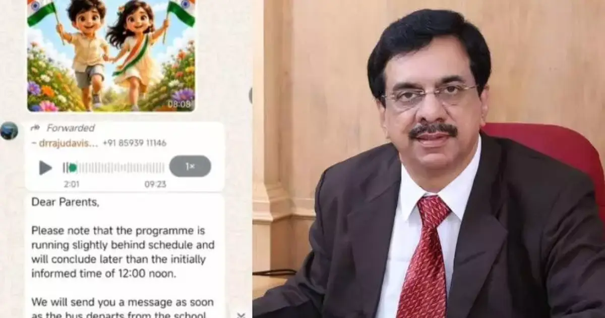 'ചില വാക്കുകൾ ഉപയോഗിക്കാൻ പാടില്ലായിരുന്നു'; 'പാകിസ്താനിലേക്ക് പോകൂ' പരാമർശത്തിൽ ഖേദം പ്രകടിപ്പിച്ച് സ്കൂൾ ചെയർമാൻ