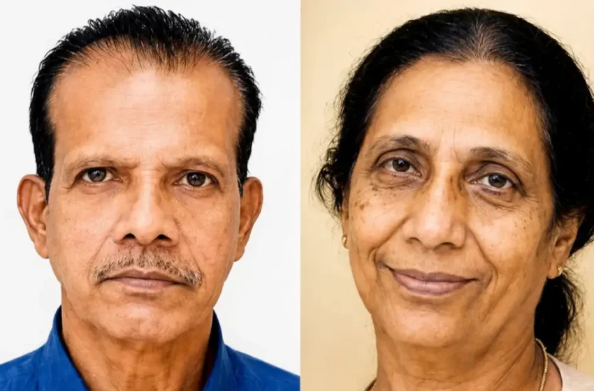  ഭർത്താവിന് അന്ത്യചുംബനം നൽകി ഭാര്യ കുഴഞ്ഞുവീണു മരിച്ചു; മരണത്തിലും വേർപിരിയാതെ ഷേർലിയും കുര്യച്ചനും