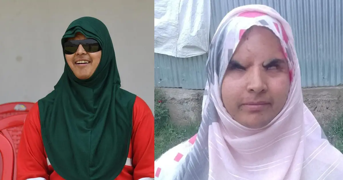 Pellet Gun victim insha mushtaq