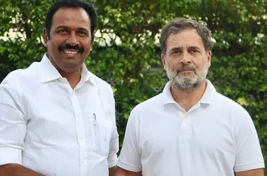 ‘രാഹുൽ ഗാന്ധിയെ പ്രധാനമന്ത്രി സ്ഥാനാർത്ഥിയായി അംഗീകരിച്ചില്ലെങ്കിൽ ടിവികെ മന്ത്രിസഭയിൽ നിന്ന് കോൺഗ്രസ് മന്ത്രിമാർ രാജിവെക്കും’; വിജയ് സർക്കാരിന് മുന്നറിയിപ്പുമായി തമിഴ്‌നാട് മന്ത്രി എസ്.രാജേഷ് കുമാർ