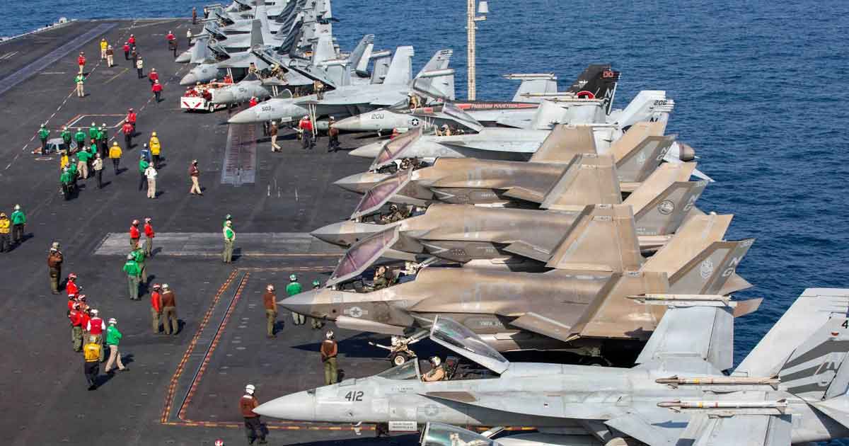 USS Abraham Lincoln sailors overboard crisis