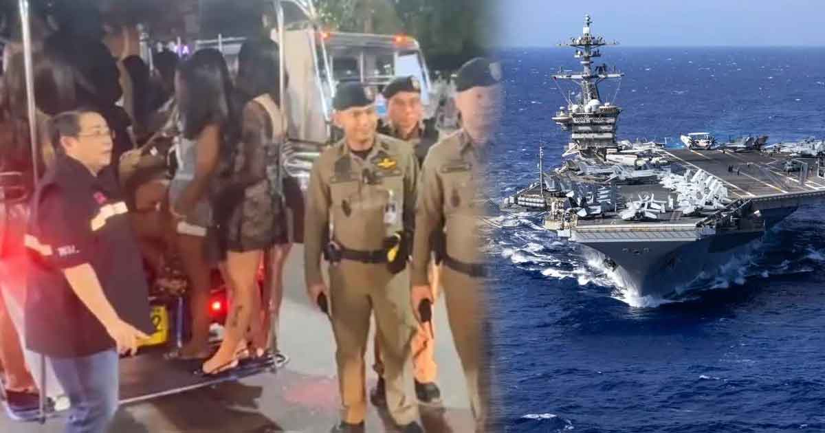 Pattaya Raid USS Abraham Lincoln Visit