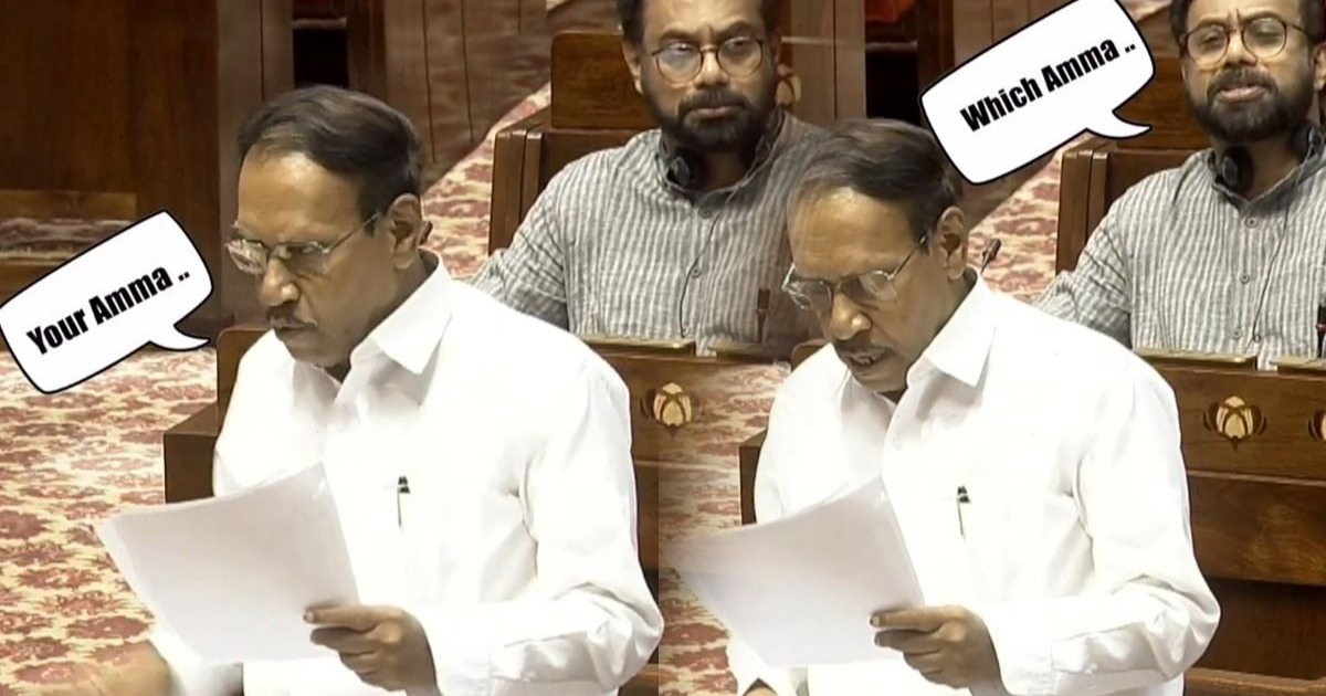  ‘ഏത് അമ്മ?’ എന്ന് ആവർത്തിച്ച് ബ്രിട്ടാസ്; സഭയിൽ സഹികെട്ട് ‘നിന്റെ അമ്മ’ എന്ന് എഐഡിഎംകെ എംപി തമ്പിദുരൈ