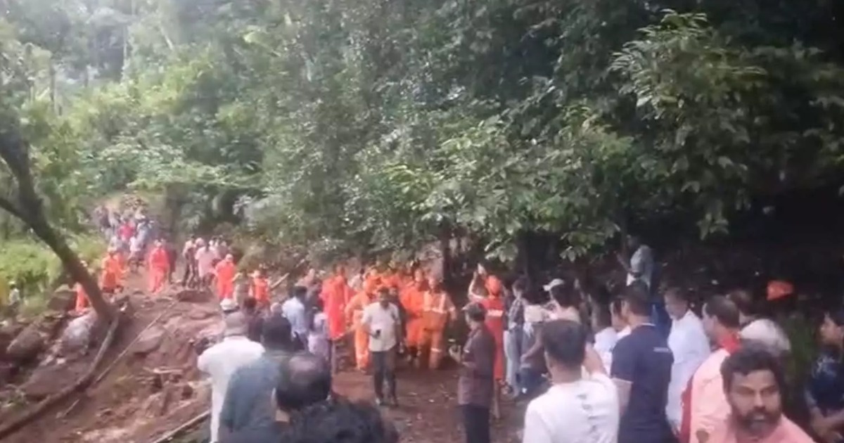 ഇടുക്കി അടൂർമല ഉരുൾപൊട്ടലിൽ കാണാതായ സ്ത്രീയുടെ മൃതദേഹം കണ്ടെത്തി; ആറ് ജില്ലകളിൽ റെഡ് അലർട്ട്