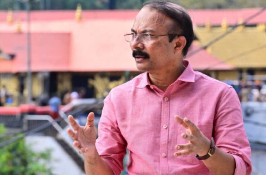 ശബരിമല നെയ്യ് ക്രമക്കേട്; മുൻ ദേവസ്വം  പ്രസിഡന്റ് പി.എസ് പ്രശാന്തിനെ പ്രതി ചേർക്കും