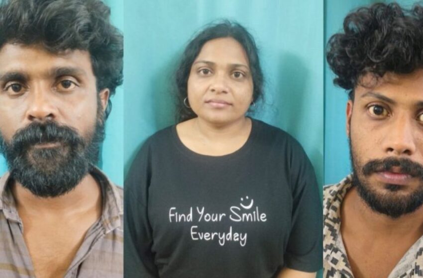  കൊച്ചിയിൽ ലോഡ്‌ജിൽ എംഡിഎംഎ വിൽപന; യുവതിയടക്കം മൂന്നു പേർ പിടിയിൽ