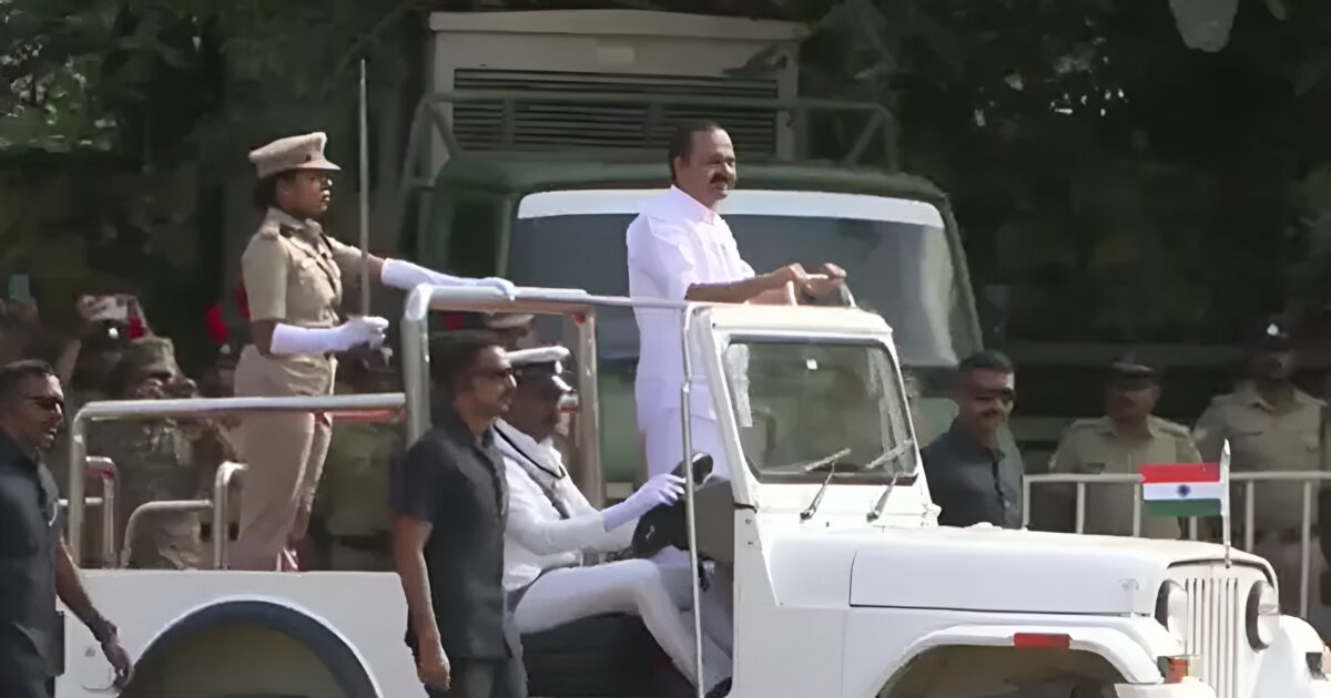 മുഖ്യമന്ത്രിയുടെ സ്വാതന്ത്ര്യ ദിനാഘോഷ പരിപാടിയിൽ വന്ദേമാതരമില്ല