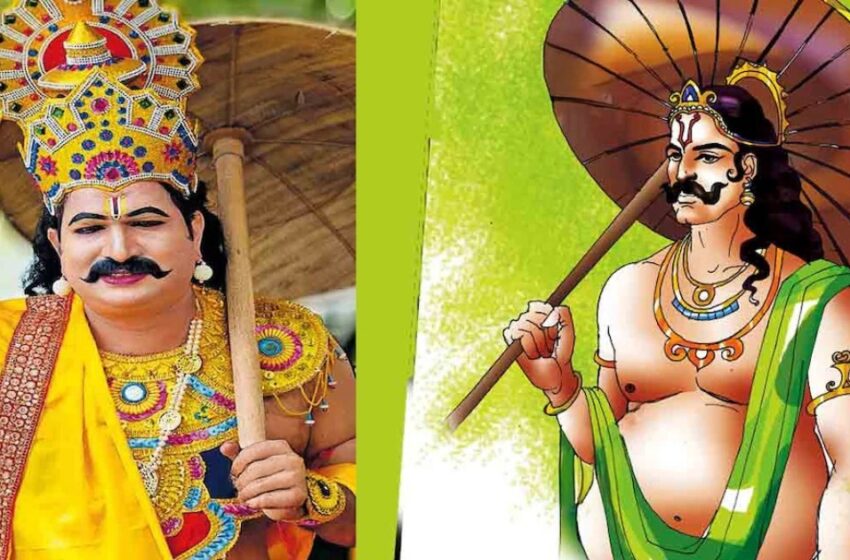  കുടവയർ യോഗ്യത, 4500 ദിവസവരുമാനം; ജോലി കയ്യുയർത്തി അനുഗ്രഹം നൽകുക! ഓണവിപണി ഭരിച്ച് ‘മാവേലി’മാർ