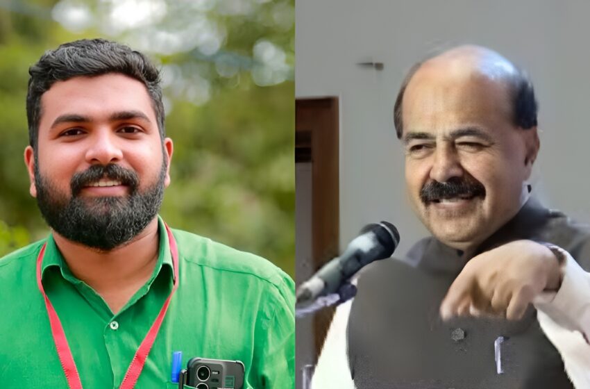  ‘വി.സി മോഹനൻ കുന്നുമ്മൽ നാണംകെട്ടു, കുട്ടികൾ മുഖമടച്ച് നൽകിയില്ലേ’- മോഹനൻ കുന്നുമ്മലിനെതിരെ എസ്എഫ്ഐ