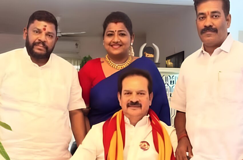  ബിജെപി വിട്ട നടൻ ദേവൻ ടിവികെയിലേക്ക്, നേതാക്കളുമായി ചർച്ച നടത്തി; സംസ്ഥാന അധ്യക്ഷനായേക്കും