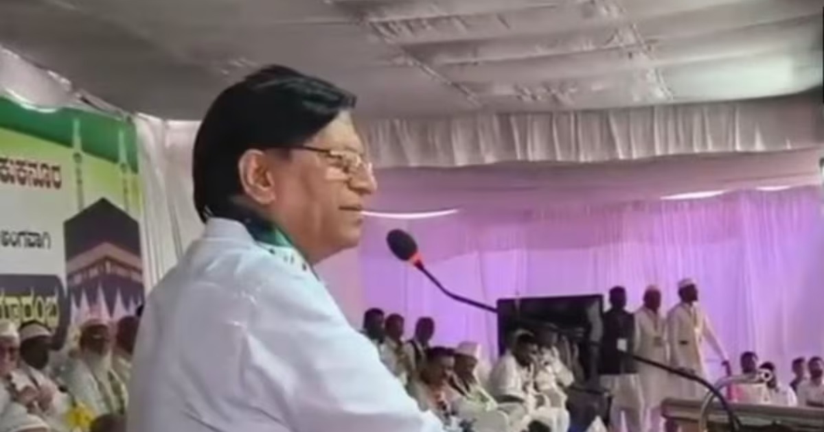 'ഇസ്‌ലാം ഏറ്റവും ശ്രേഷ്‌ഠമായ മതം, ഹജ്ജ് ചെയ്യാൻ ആഗ്രഹമുണ്ട്': കർണാടക മന്ത്രിയുടെ പരാമർശത്തിൽ രാജി ആവശ്യപ്പെട്ട് ബിജെപി