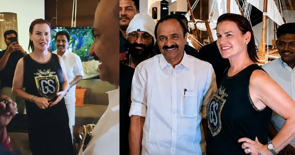  ‘ഞാനുമൊരു ക്രിസ്റ്റ്യാനോ ഫാൻ’; മുഖ്യമന്ത്രിക്കൊപ്പം സിആർ7ന്റെ സഹോദരി; കോഴിക്കോട് വെച്ച് അപ്രതീക്ഷിത കൂടിക്കാഴ്‌ച