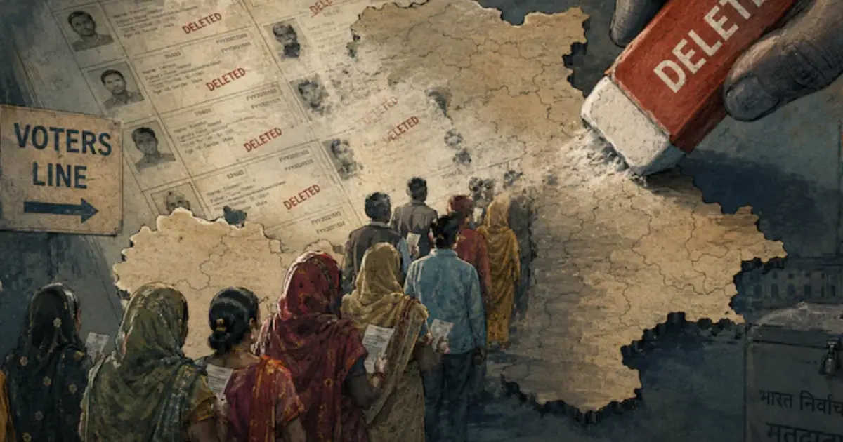  എസ്ഐആർ ;ഡൽഹിയിൽ 47.5 ലക്ഷം വോട്ടർമാരെ വെട്ടിമാറ്റി; ന്യൂനപക്ഷ-എസ്.സി മണ്ഡലങ്ങളിൽ 45 ശതമാനം ആളുകള്‍ വരെ പുറത്ത്
