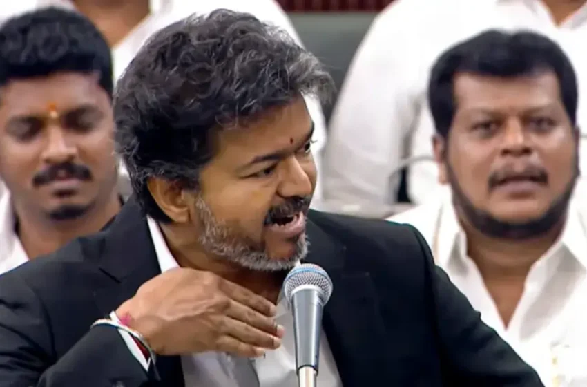  ‘കൈക്കൂലി വാങ്ങിയിരുന്നത് ഇഎംഐ അടയ്ക്കുന്നതുപോലെ’; നിയമസഭയിൽ ഡിഎംകെയെ കടന്നാക്രമിച്ച് മുഖ്യമന്ത്രി വിജയ്