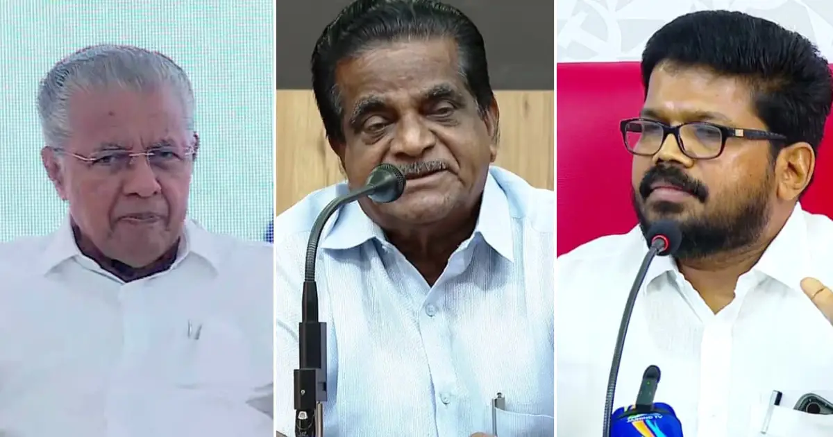 'ഇത് ഏത് പാർട്ടി രീതി? പിണറായി വിജയന്റെ പ്രസംഗം ജനങ്ങളോടുള്ള വെല്ലുവിളി; രാഗേഷ് പാര്‍ട്ടിയില്‍ വന്നകാലത്തെ സ്വത്താണോ ഇപ്പോഴുള്ളത്? അന്വേഷിക്കണം': ടി.കെ. ഗോവിന്ദൻ