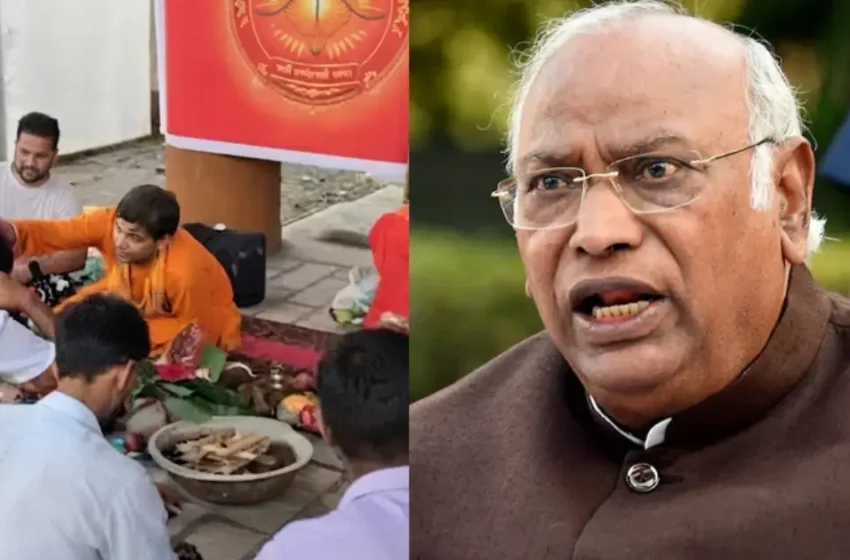  ഖാർഗെയുടെ റാലിക്ക് പിന്നാലെ ‘ശുദ്ധീകരണച്ചടങ്ങ്’; ബിജെപി നേതാക്കൾക്കെതിരെ കേസെടുത്ത് ബംഗളൂരു പൊലീസ്