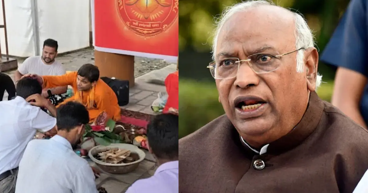 ഖാർഗെയുടെ റാലിക്ക് പിന്നാലെ 'ശുദ്ധീകരണച്ചടങ്ങ്'; ബിജെപി നേതാക്കൾക്കെതിരെ കേസെടുത്ത് ബംഗളൂരു പൊലീസ്