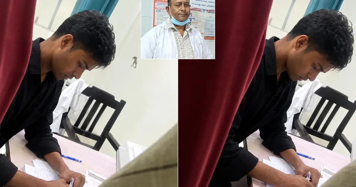 യുപിയിൽ സർക്കാർ ആശുപത്രിയിൽ വൻ സുരക്ഷാവീഴ്ച; ഡോക്ടറുടെ കസേരയിലിരുന്ന് രോഗികളെ പരിശോധിച്ച് ഡ്രൈവർ, അന്വേഷണത്തിന് ഉത്തരവ്