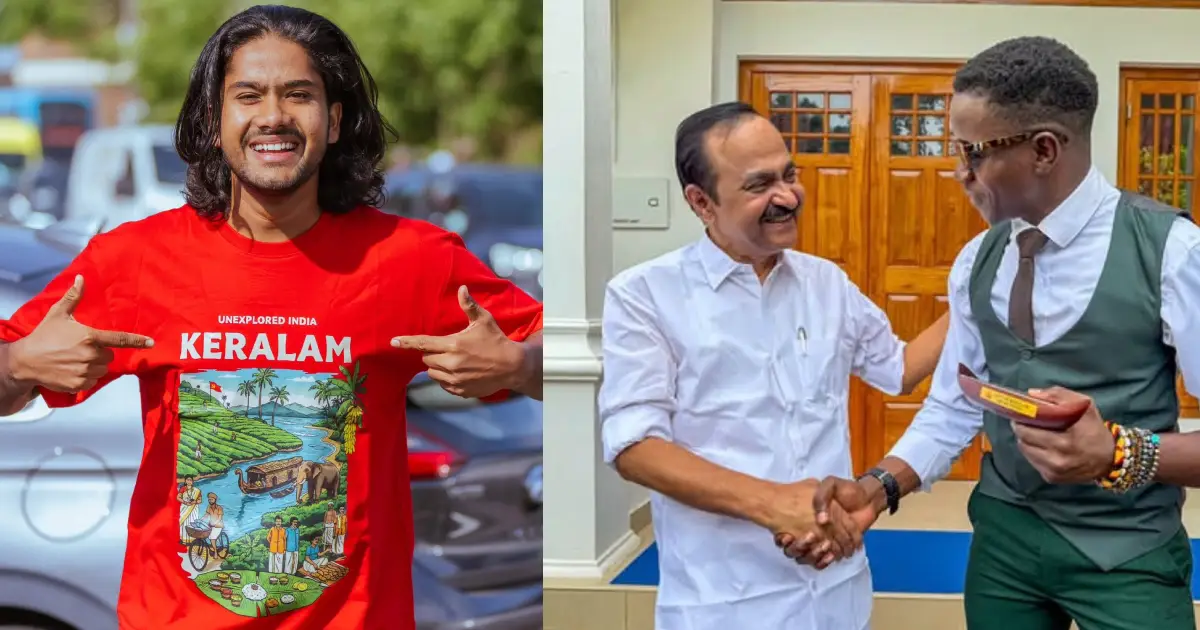 'ഇവിടുത്തെ സംസ്‌കാരം ടൂറിസ്റ്റുകളെ കാണിക്കാൻ വേണ്ടി ഉണ്ടാക്കിയതല്ല, അത് അവർ ജീവിക്കുന്ന ജീവിതമാണ്'; കേരളത്തെക്കുറിച്ചുള്ള വിദേശ സഞ്ചാരിയുടെ വാക്കുകൾ പങ്കുവെച്ച് മാഹീൻ