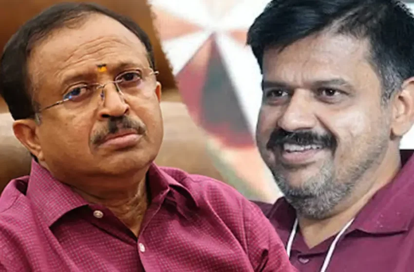  ‘കർത്ത പണം നൽകാൻ സാധ്യതയുള്ള ഒരു മുരളീധരനേ ബി.ജെ.പിയിലുള്ളൂ’; വി. മുരളീധരനെതിരെ സന്ദീപ് വാര്യർ