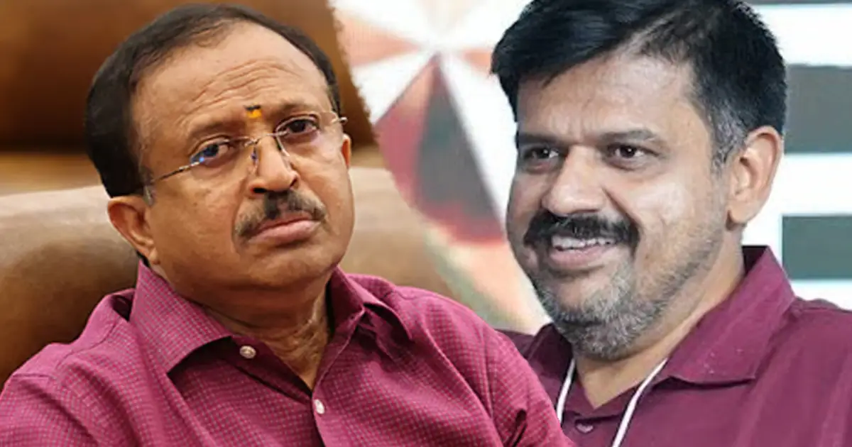 'കർത്ത പണം നൽകാൻ സാധ്യതയുള്ള ഒരു മുരളീധരനേ ബി.ജെ.പിയിലുള്ളൂ'; വി. മുരളീധരനെതിരെ സന്ദീപ് വാര്യർ