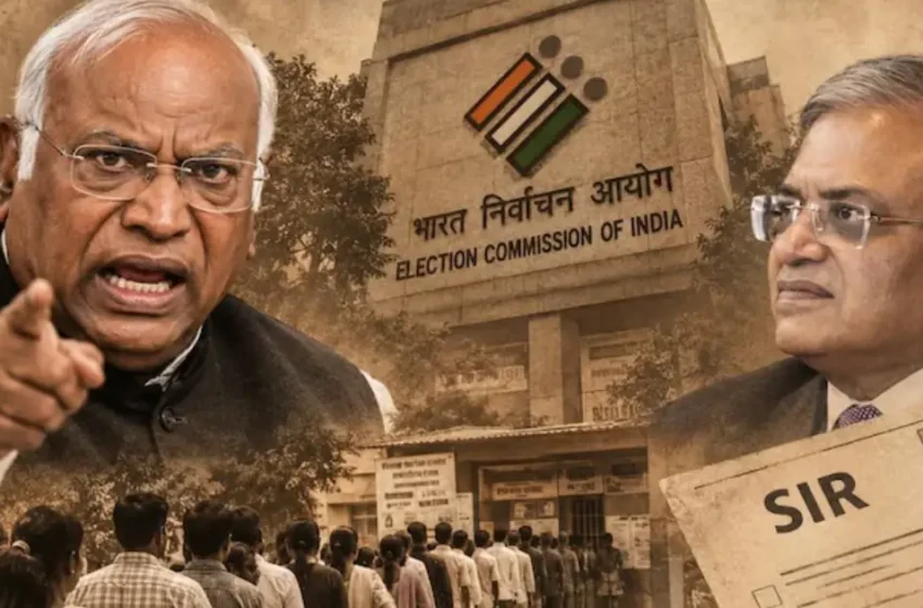  ‘ഗ്യാനേഷ് കുമാർ ബിജെപിയുടെ കയ്യിലെ പാവ, പദവിയിൽ തുടരാൻ അർഹതയില്ല, ഉടൻ നീക്കണം’: മല്ലികാർജുൻ ഖാർഗെ
