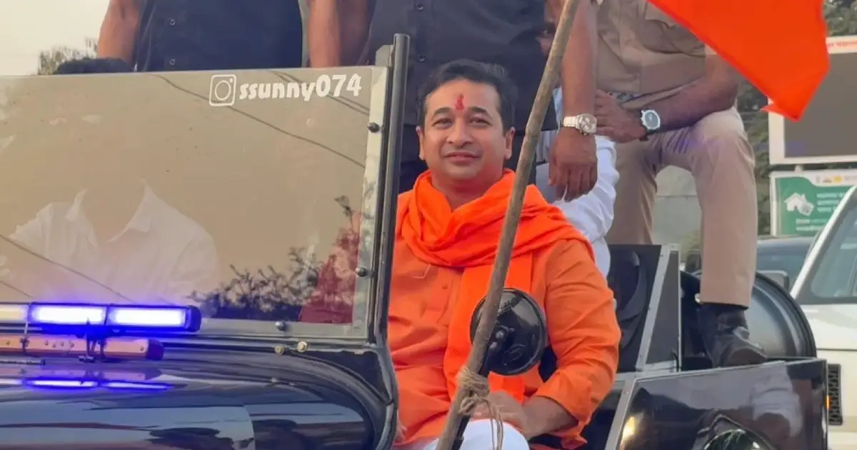  ഉത്സവകാലത്ത് ‘ലവ് ജിഹാദ്’ വർദ്ധിക്കുന്നു; നവരാത്രി ആഘോഷങ്ങളിൽ മുസ്‌ലിംകളെ വിലക്കണമെന്ന വിഎച്ച്പിയുടെ ആവശ്യത്തെ പിന്തുണച്ച് മഹാരാഷ്ട്ര മന്ത്രി നിതേഷ് റാണെ