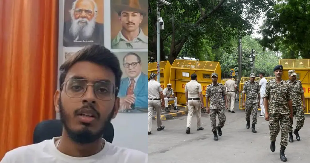  ഡൽഹി പ്രക്ഷോഭത്തിൽ പങ്കെടുത്ത എസ്എഫ്ഐ നേതാവിന് 5 ലക്ഷം രൂപയുടെ ബോണ്ട് നോട്ടീസ്; സമാധാന അന്തരീക്ഷം തകർത്തെന്ന് ഉത്തർപ്രദേശ് സർക്കാർ
