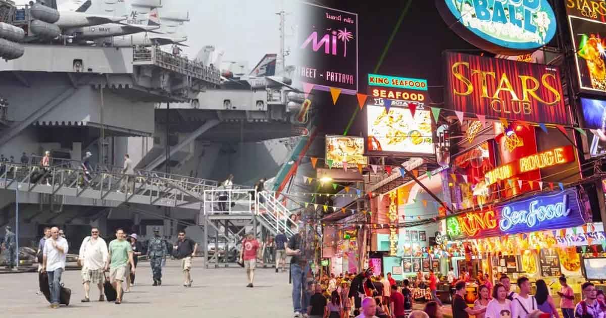 USS Abraham Lincoln in Pattaya Strict Rules