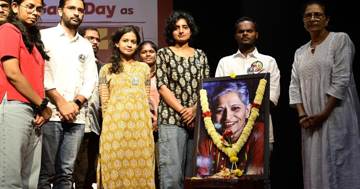 ‘ഗൗരി ലങ്കേഷിനെ കൊന്നവരുടെ സുഹൃത്തുക്കളല്ല ഞങ്ങൾ’: യുവാക്കളെ ‘ഫ്രണ്ട്‌സ്’ എന്ന് വിളിച്ച മോദിക്കെതിരെ ഡാനിഷ് അലി